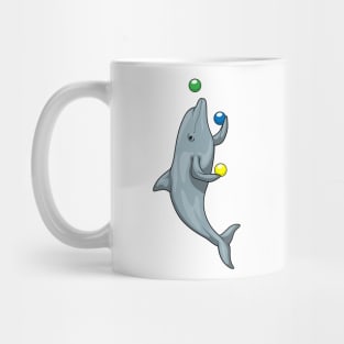 Dolphin Juggler Juggle Mug